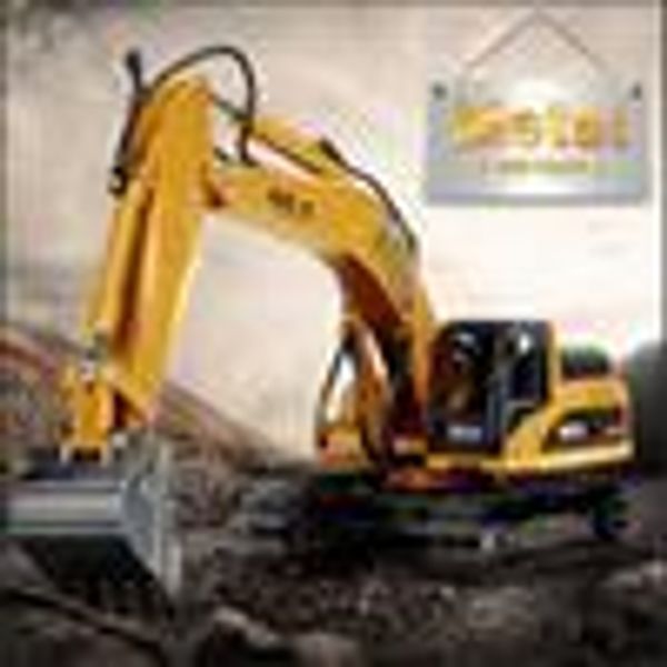 

dodoelephant 1:50 alloy excavator truck car autotruck breaking hammer vehicles model diecast for boys toy gift kid excavator toy cj191212
