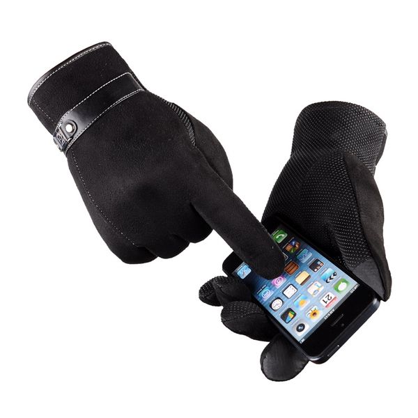 

skiing gloves woman warm gloves retro thickened waterproof cold touchscreen
