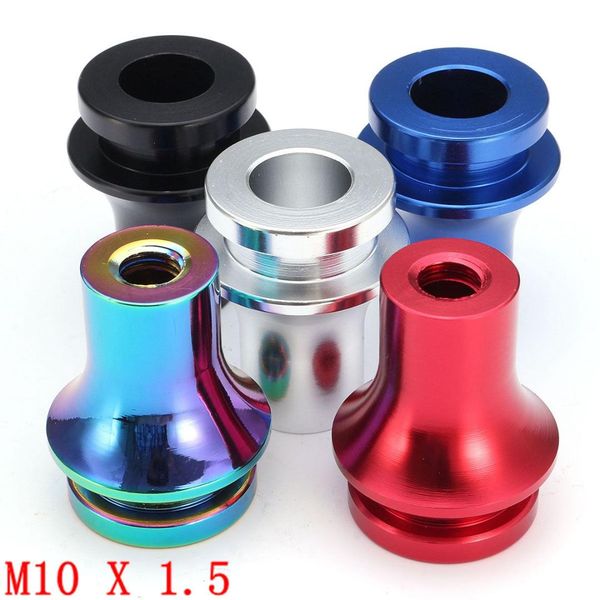 

m10x1.5 universal car low profile gear shift knob boot adapter auto manual gear shifter lever retainer