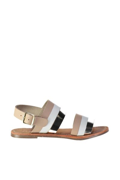 

pearl genuine leather tan women 's sandals 120130005450, Black