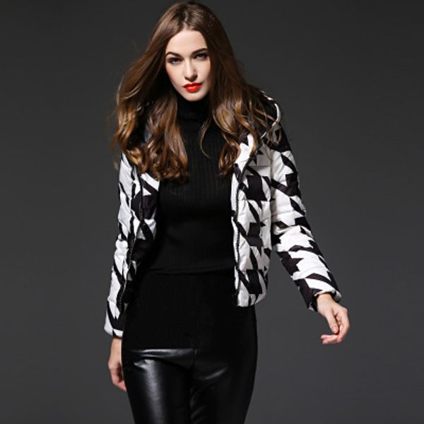 

womens brand down jackets parkas large size jacket short section light down jacket ladies self-cultivation clothing 2020 new selling, Black