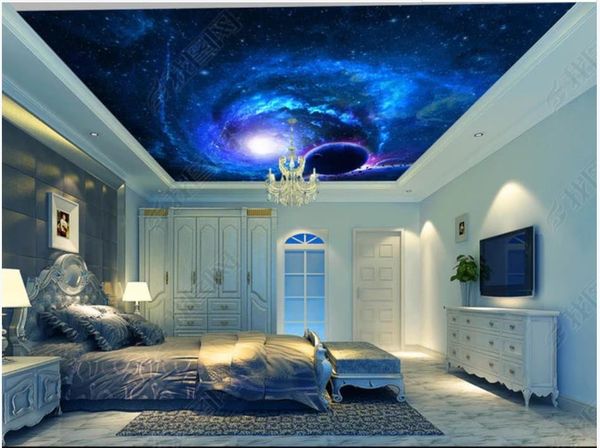 

custom ceiling wallpaper for walls 3d ceiling mural wallpapers for living room beautiful cool fantasy planet universe ceiling mural