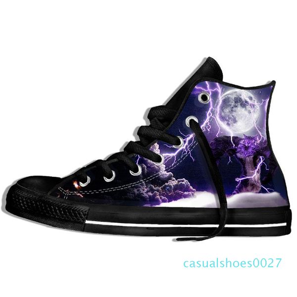 

custom image printing sneakers arrival popular anime cat men/harajuku style plimsolls canvas breathable walking flat c27, Black