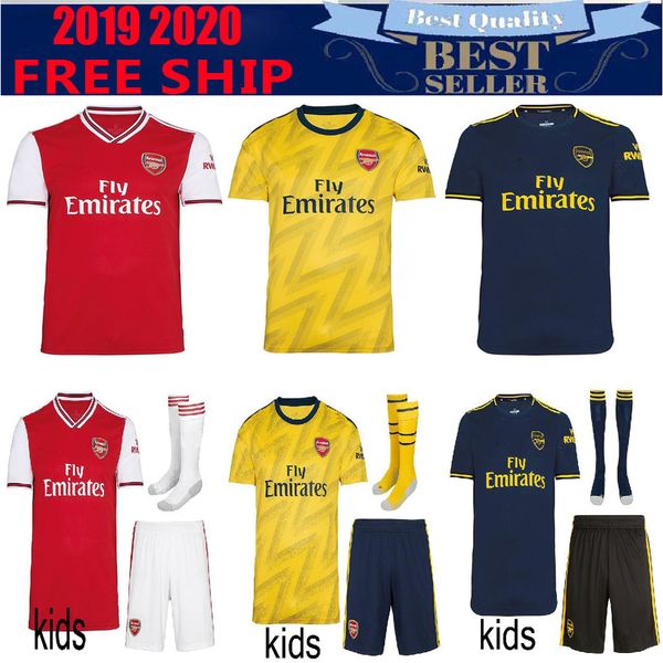 

2019 soccer jersey 2019 2020 kids football shirt camiseta de fÃºtbol maillot de foot, Black;yellow