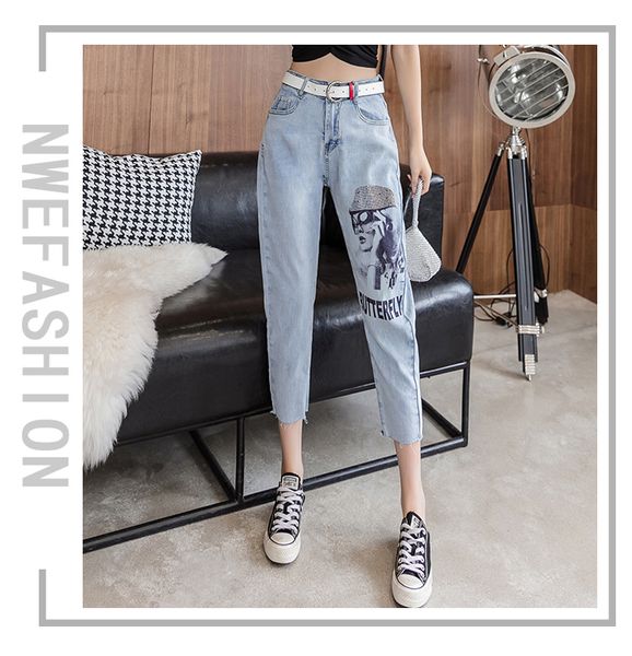 

orchid grey female new tide turnip pants corduroy and feet, Blue