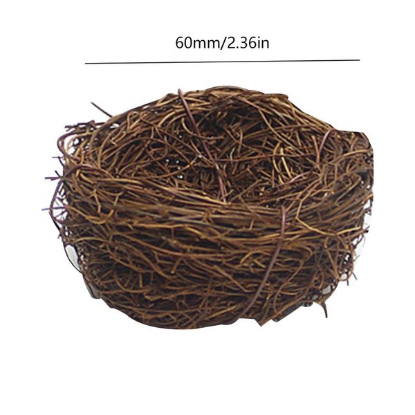 

rattan nesting bird nest props handicrafts henhouse home decoration decoration natural handmade easter bird's nest