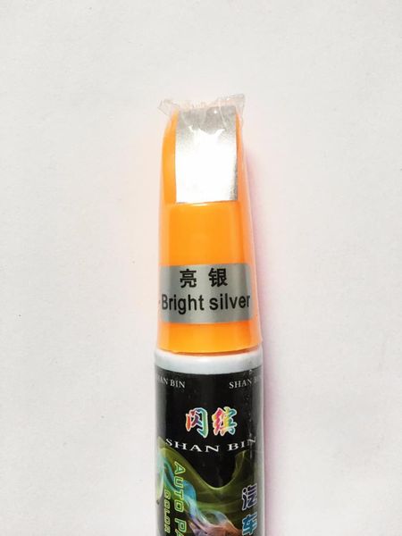 

1pcs bright silver dropshping fix it pro painting pen car scratch repair for simoniz clear pens packing car styling care