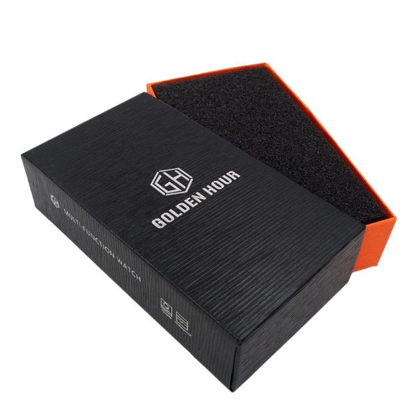 

goldenhour watch box gift box customizable watch, Black;blue