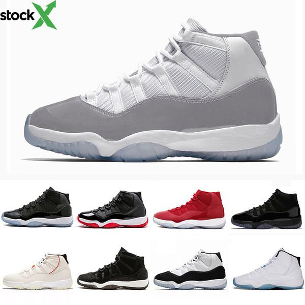 

snakeskin concord 11 xi 11s jeter men basketball shoes vast grey neutral olive cap and gown women mens sports sneakers 5.5-13, Black