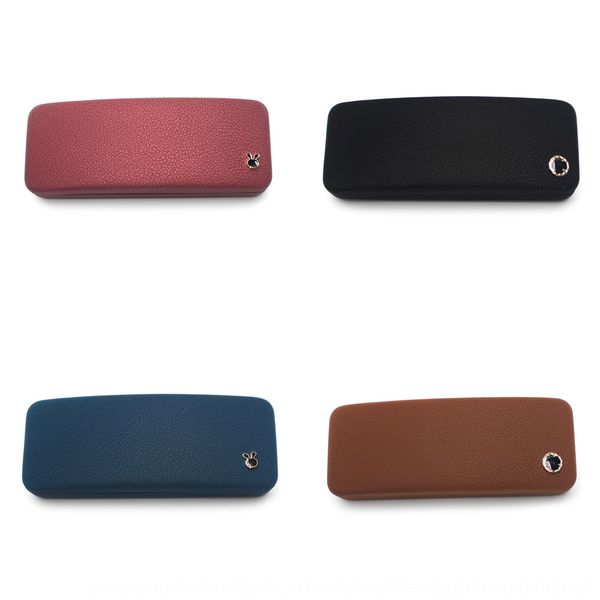 

universal myopia case case myopia glasses box simple square leather iron durable optical glasses box