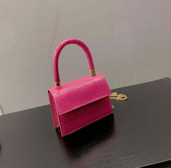 

аллигатор сумка плеча мини женщин цепь crossbody сумка малых дамы доставка закрылки plain сумка