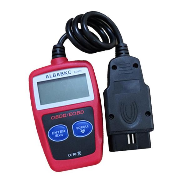 

new obdii can diagnostic scanner fault code reader tester ac618