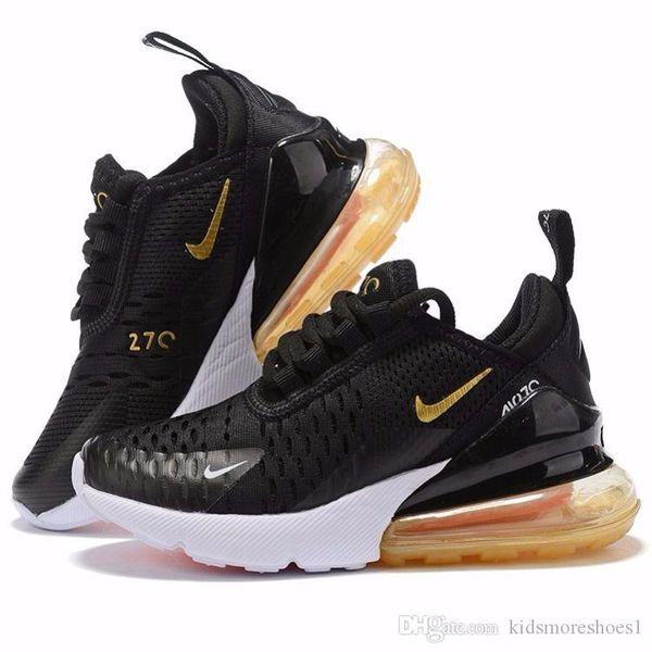 

shoes 270 3m chameleon triple white black/gold beture flowers men's sport running shoes air mesh breathable vapors sneakers