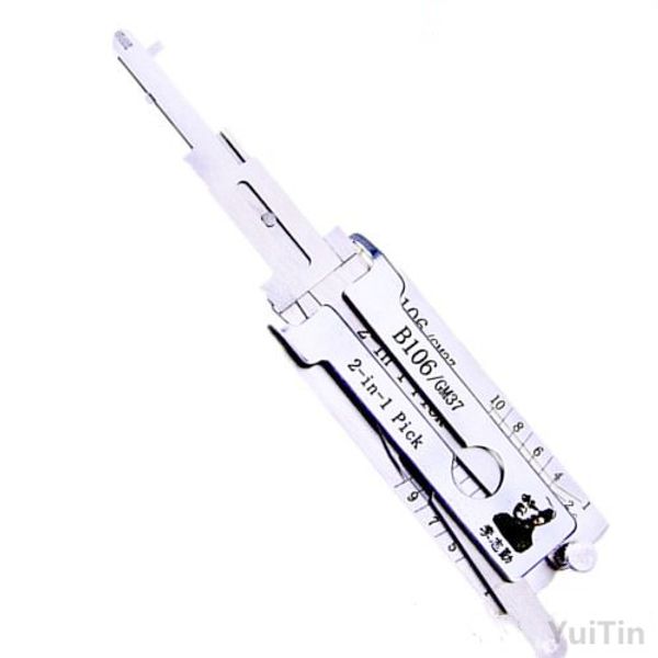 

LISHI GM37 B106 2-in-1 Auto Pick and Decoder For GMC Buick HUMMER locksmith tool lock pick tool auto pick set