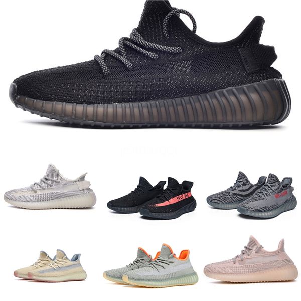 

2020 new arrival running shoes v2 sesame yellow static red butter cream white kanye west designer trainers sport sneakers #qa298