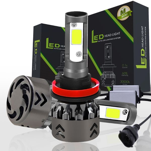 

2xh8h11 180w30000lm led headlight kit beam bulbs 6000k 2018ping support