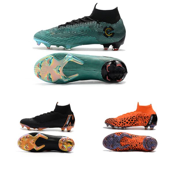 

2019 новейший mercurial superfly superflyx kj vi xii 360 elite ronaldo 6 12 cr7 fg водонепроницаемый высокие мужские женщины мальчики футбол