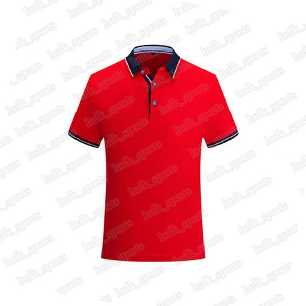 

2656 sports polo ventilation quick-drying men 2019 short sleeved t-shirt comfortable new style jersey75999988, Black;red
