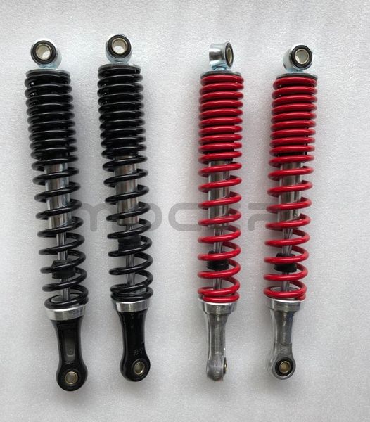 

1pair 340mm motorcycle absorber suspension fit for yamaha wave red black