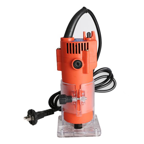 

500w-680w electric laminate edge trimmer mini wood router 6.35mm collet carving machine carpentry woodworking power tools