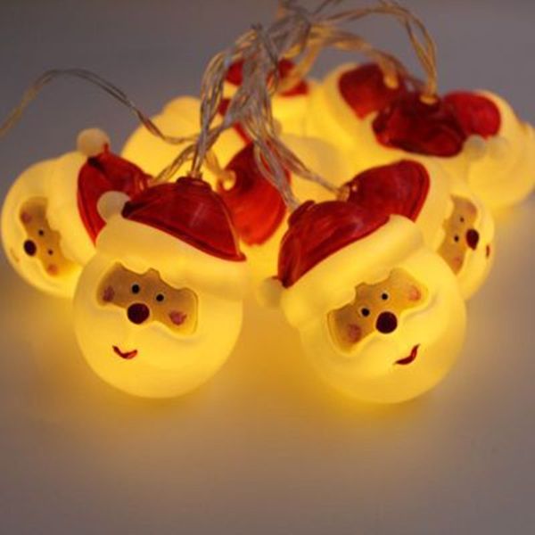 

1set led lights christmas decoration new santa claus battery lights christmas outdoor decorative party supplies 5zdz56
