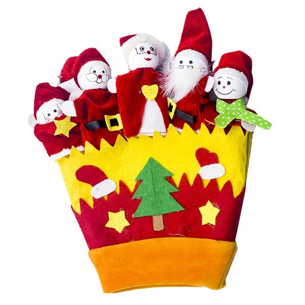 

christmas decorations innovative cloth doll animal gloves thumb toys kid gift christmas decorations for home