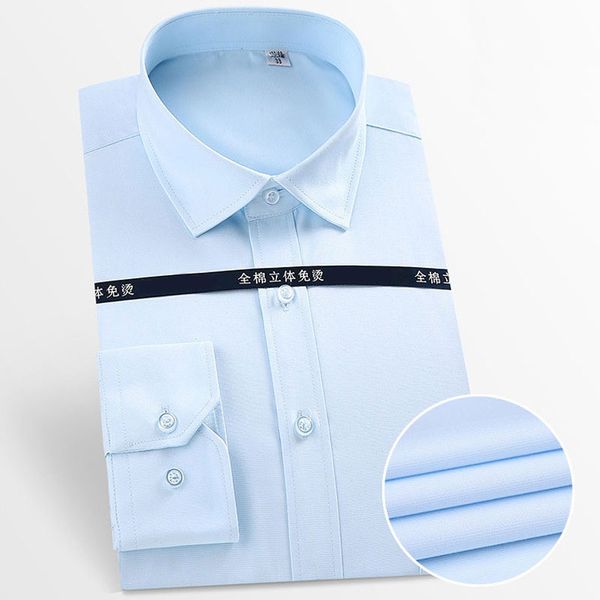 

100% хлопка с длинным рукавом мужская рубашка social business формальное смарт повседневная рубашка мягкая работа синий regular fit social, White;black