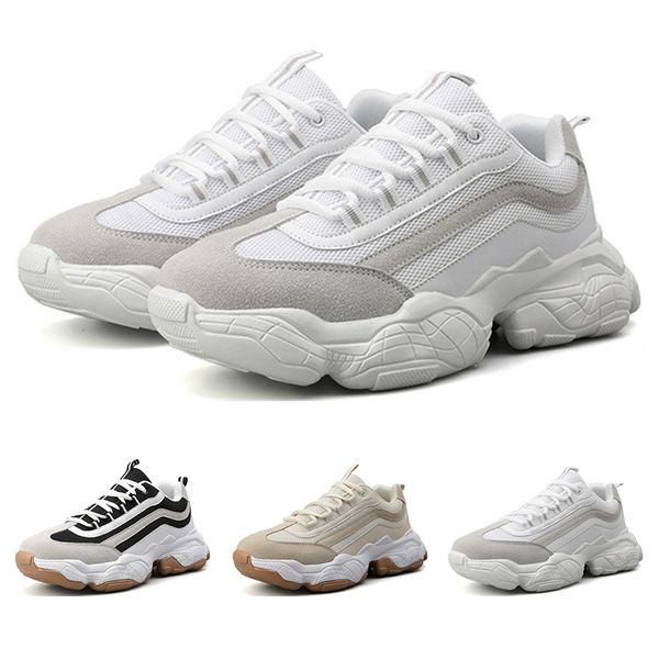 

2019 whole sale drop shipping running shoes for men white balck beige breathable fashion sports sneakers size 39-44 ing