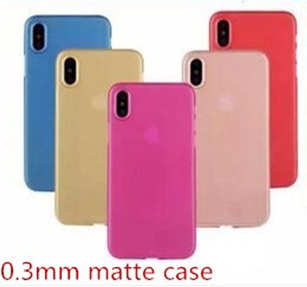 

0.3mm ultra thin slim matte frosted phone case full coveraged transparent flexible pp cover for iphone 11 pro max x xs xr 8 7 6 plus