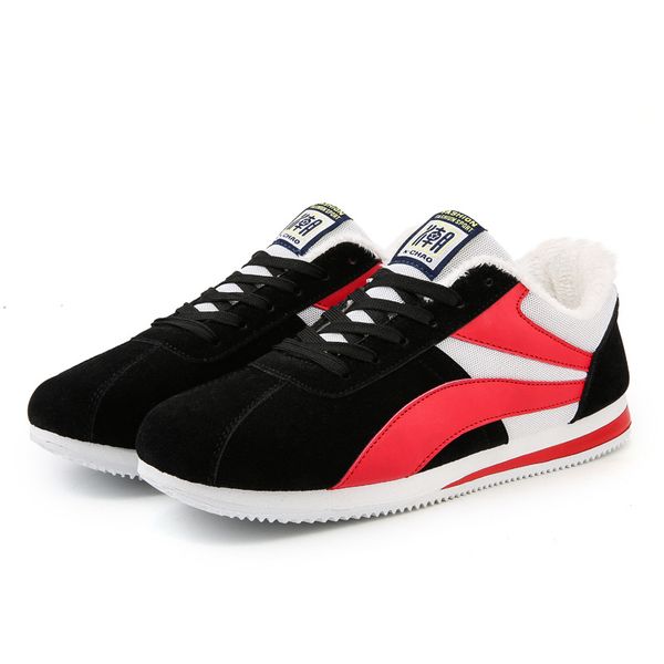 

men's shoes in winter, Black