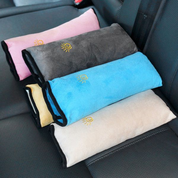 

1pc cute car auto safety seat belt harness shoulder pad cover children protection cover cushion support car pillow seat belts