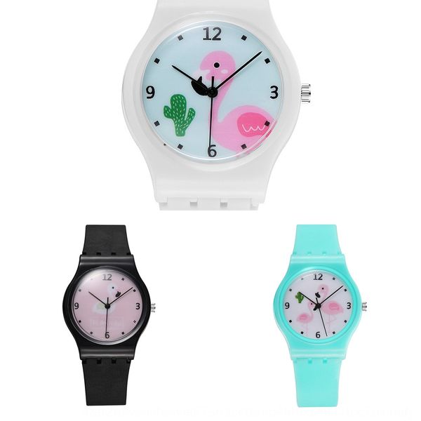 

flamingo quartz children's flamingo silicone silicone quartz watch children's watch, Blue