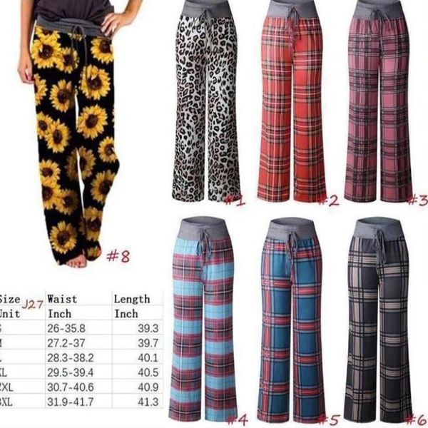 

новые женские свободные брюки повседневные стрейч шнурок широкие брюки женские плюс размер сексуальные леопардовые спортивные брюки пижама, Black;white