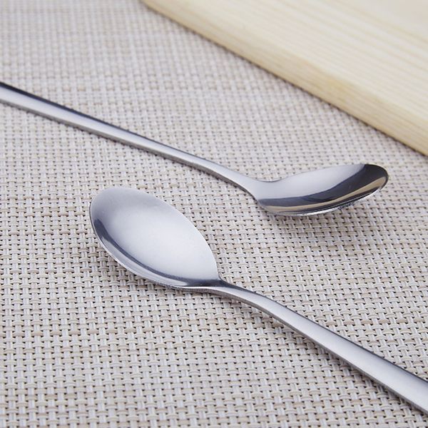 

spoon long handle spoons flatware coffee drinking tools kitchen gadget portable tableware fork for kitchen bar