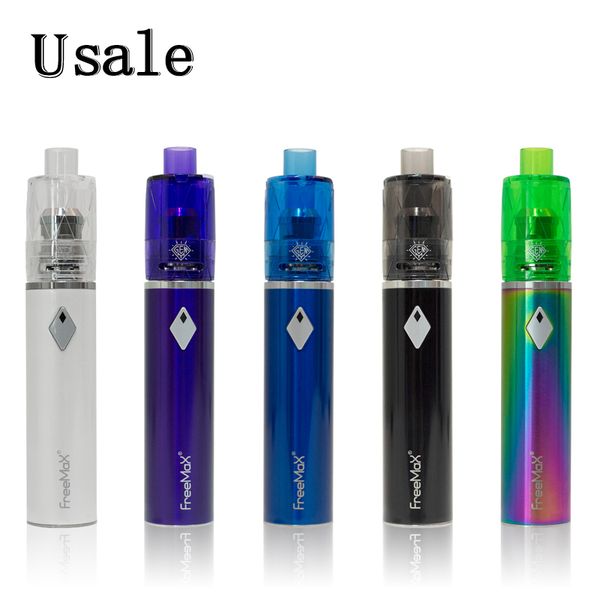 

Freemax GEMM 80W VW Starter Kit Встроенный аккумулятор емкостью 2900 мАч с сетчатой ​​катушкой G1 G2 Одноразовый резервуар в виде ручки Стильный дизайн 100% оригинал