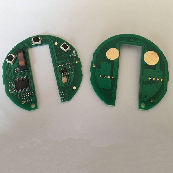 

okeytech remote key pcb circuit board 315/315lp/433/868mhz id46 for old mini copper replacement key circuit board