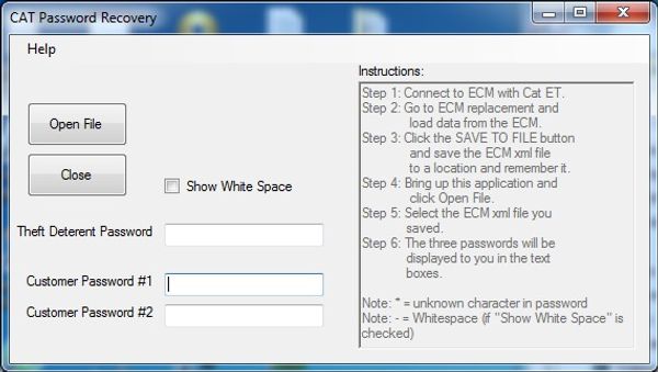 

forcat password recovery tool