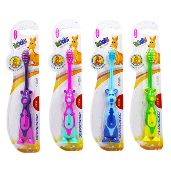 

kids soft silicone training toothbrush children dental oral care tooth brush tool kid tooth brush color random