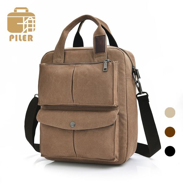 

2019 canvas mens messenger bags zipper solid small retro shoulder bag crossbody canvas casual men shoulder bags