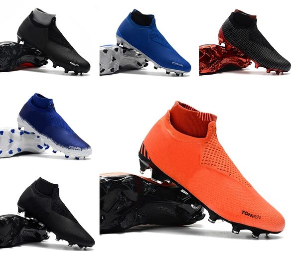 

2018 оригинальный Phantom Vision Elite Soccer Shoes TF VSN DF AG-PRO Football Boot для мужчин высшего качества к