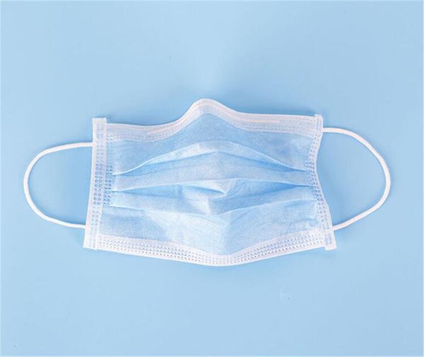 

одноразовая маска 3 слоя не 50шт тканые ткани бытовые товары dhl freeship в течение 24 часов