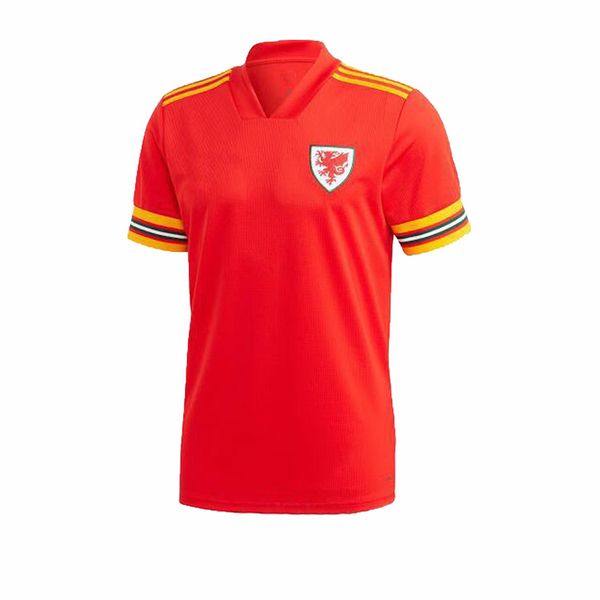 

2020 wales soccer jersey 2020 bale allen james ben davies wilson camisetas national team home man football shirts thailand, Black;yellow