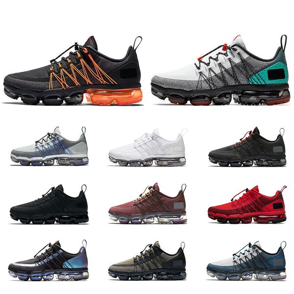 

2019 new men run utility running shoes triple black white light silver tropical twist fashion mens trainers sports sneakers runner