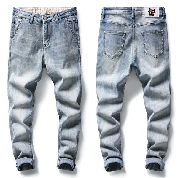 

мужские джинсы тонкий sky blue jeans повседневная stretch синий случайный эластичный классический stretch джинсовые слегка сплошной цвет лод