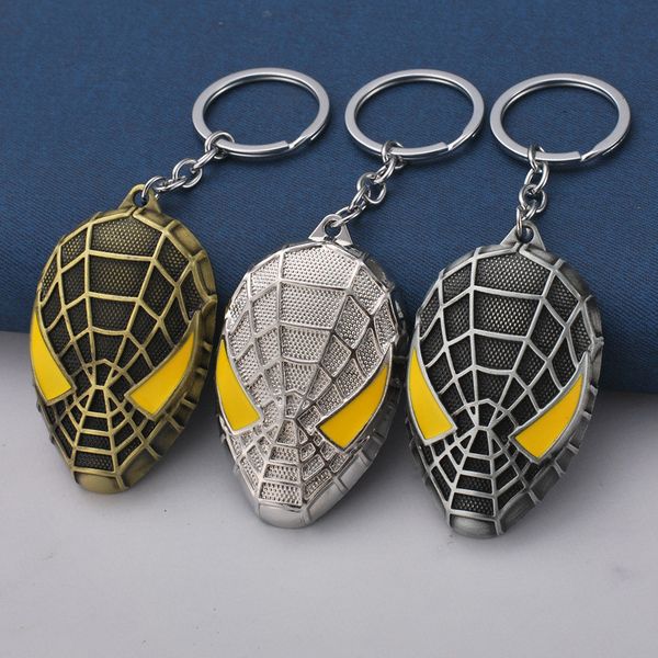 

the iron man keychain marvel hero figure keyring dog tag pendant thanos thor fashion keychain j27, Silver