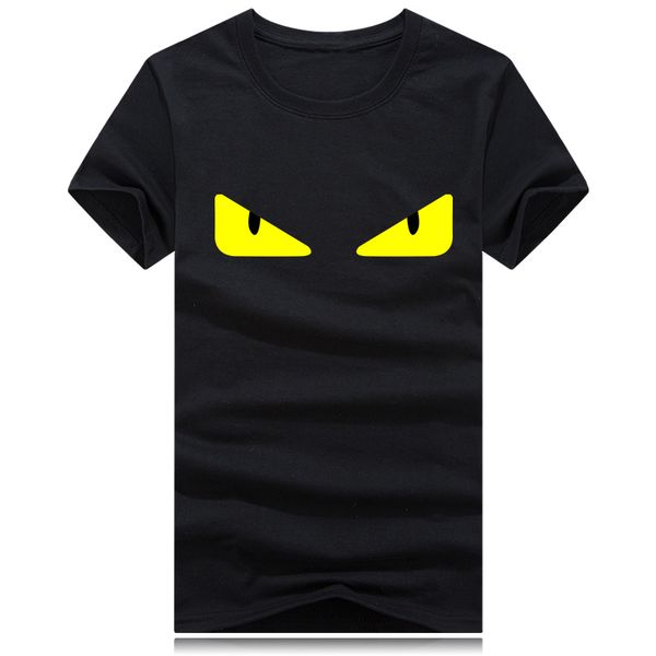 

мђжка Ѭђбака коѬоким Ѭђкавом лен ђболка бѬенд eyes print опова мђжка, White
