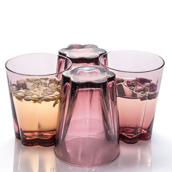 

new lead-crystal cups colorful glass whiskey glass beer glass wine cup bar l party wedding drinking ware ing