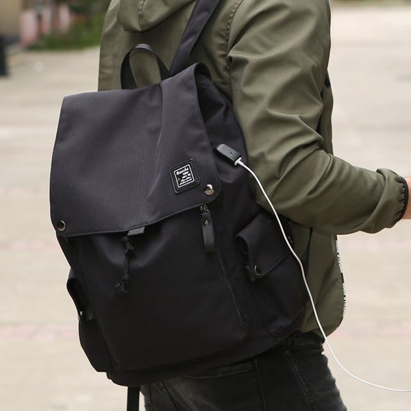 

fashion men backpack shoulder bag male fashion travel backpacks everyday bagpack lapbags for teenager boy mochila 2019