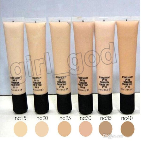 

6color profe ional makeup tudio foundation culpt foundation long la ting natural foundation fond de teint 40ml