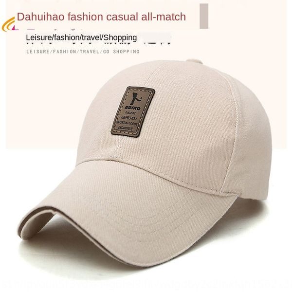 

baseball baseball cap men's label solid color all-match sun hat casual outdoor cap, Blue;gray